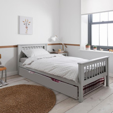 Single Bed Frame with Pull Out