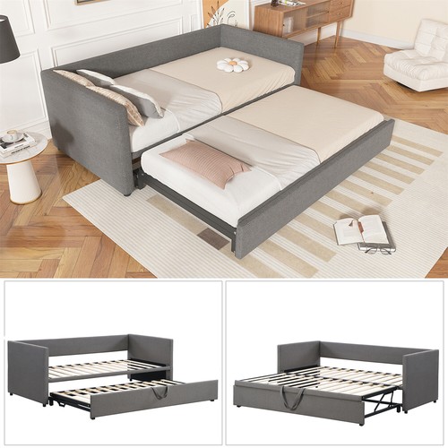Daybed with trundle single - with,