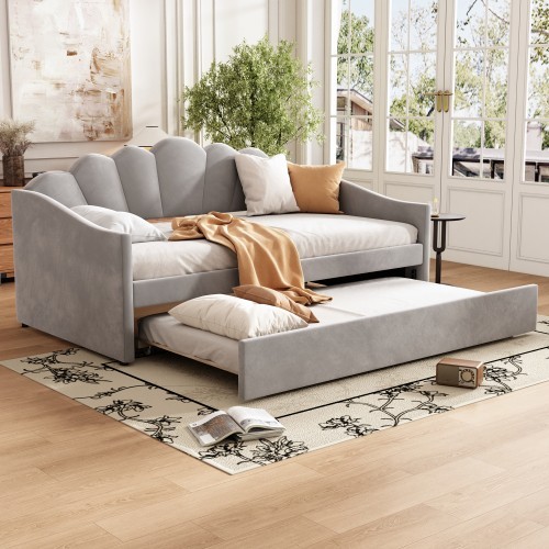 3ft velvet daybed sofa - daybed, bed