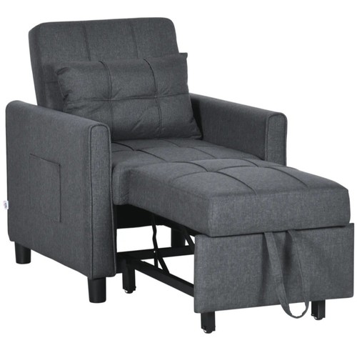 Homcom pull out chair bed - homcom,